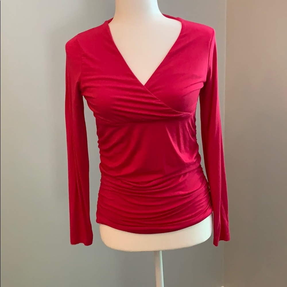 Pink Ingrid & Isabel Long Sleeve Maternity Tee